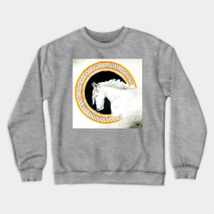 Mandala - Magnificant Horse Crewneck Sweatshirt